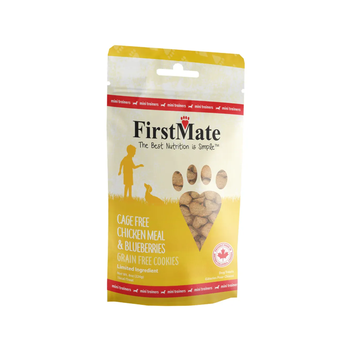 FirstMate Grain-Free Mini Cookies Treats for Dogs