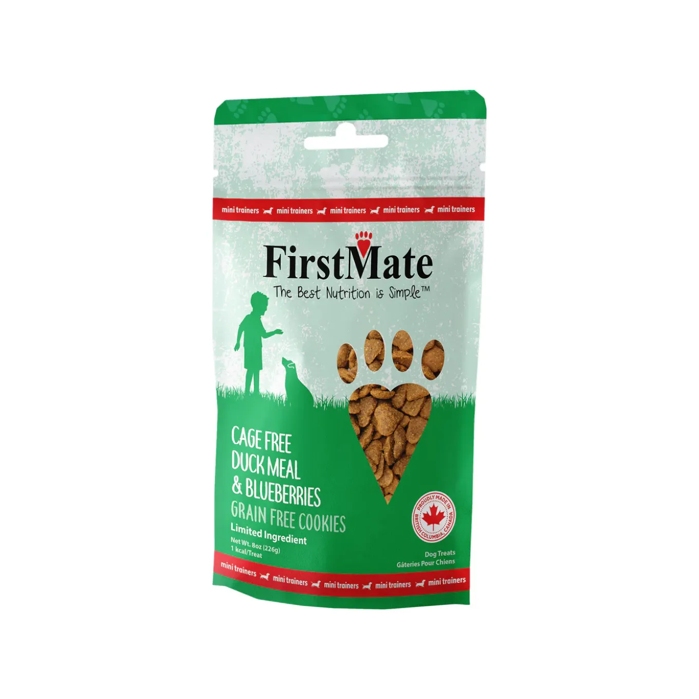 FirstMate Grain-Free Mini Cookies Treats for Dogs