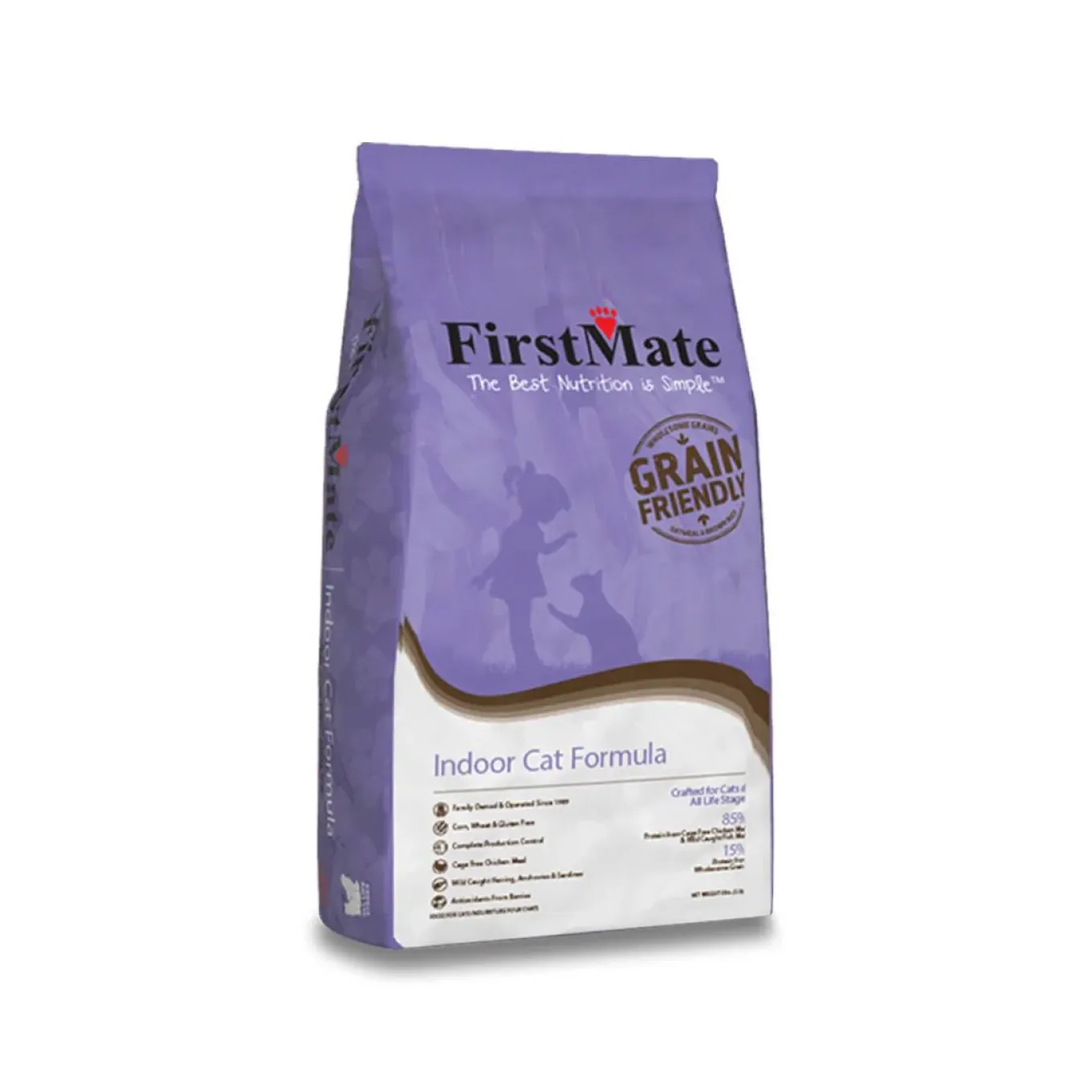 FirstMate Grain-Friendly Chicken & Ocean Fish Dry Cat Food