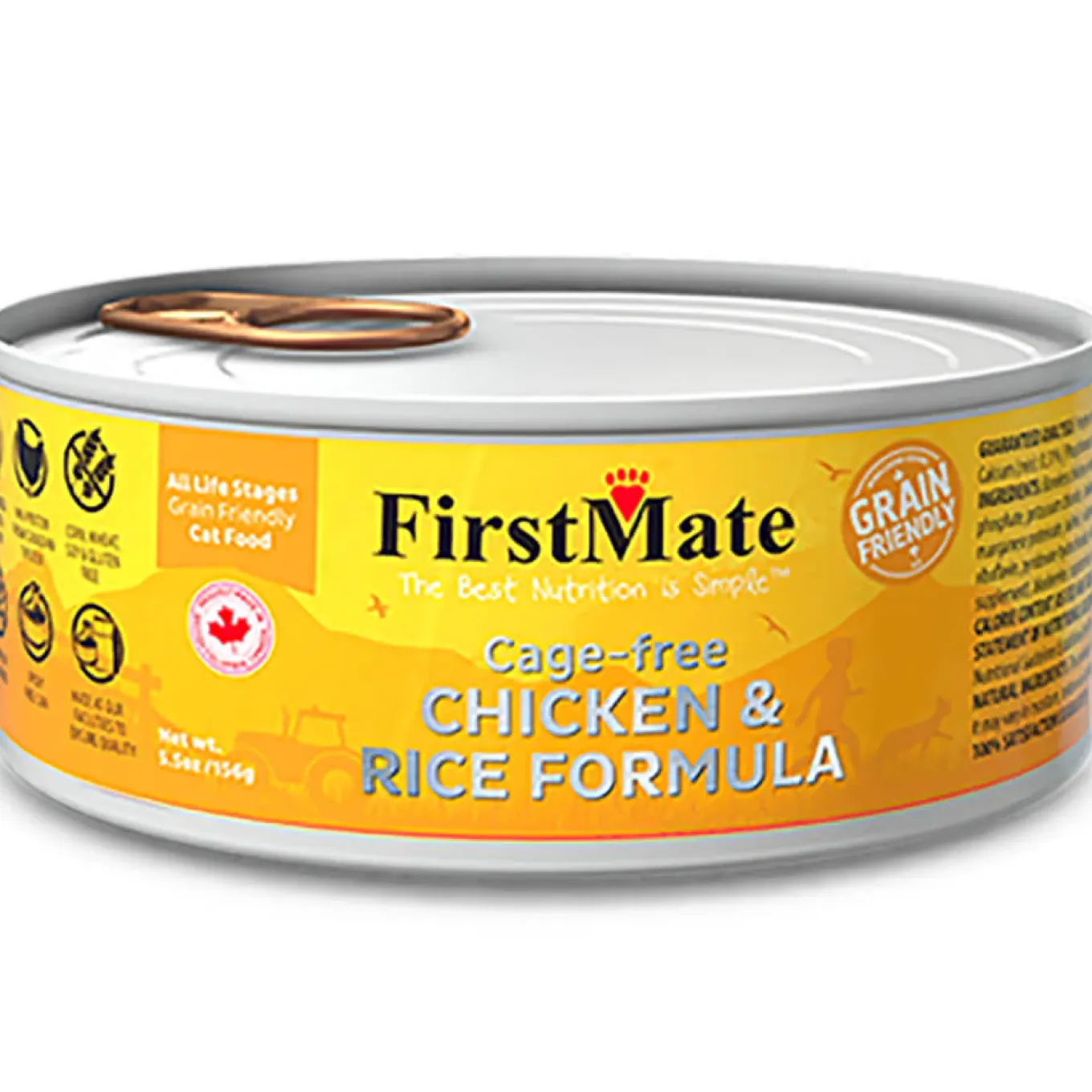 FirstMate Grain-Friendly Limited Ingredient Wet Cat Food