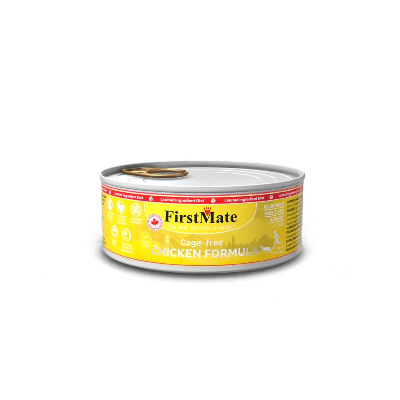 FirstMate High Protein Grain-Free Canned Wet Cat Food
