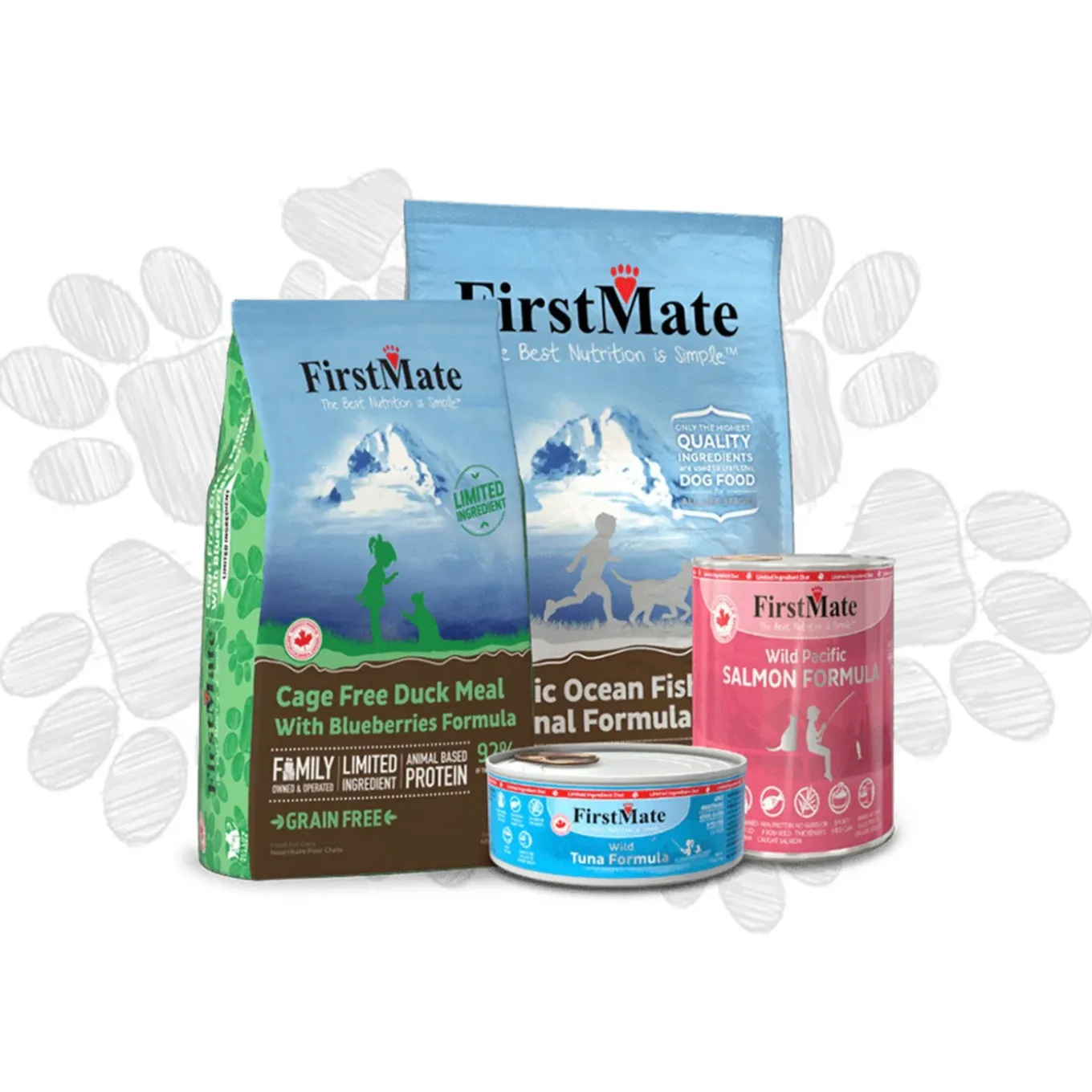 FirstMate Limited Ingredient Cage-Free Duck with Blueberries Dry Cat Food