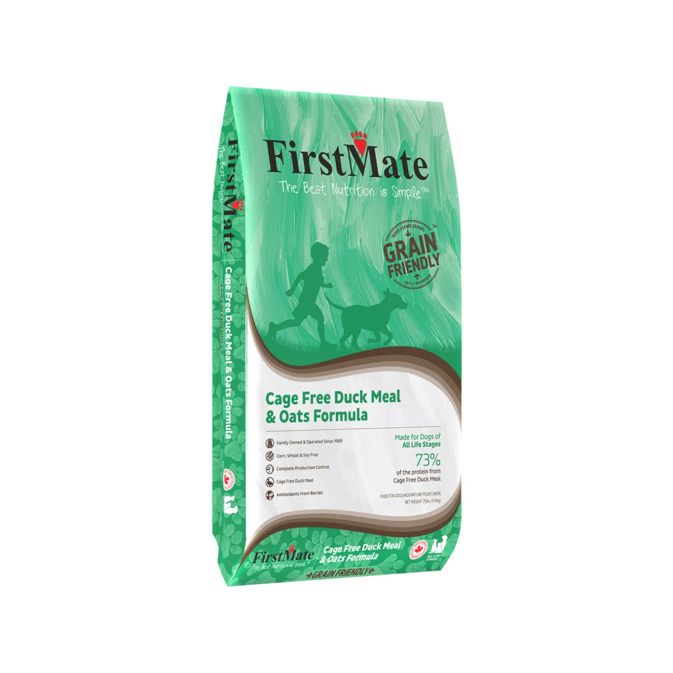 FirstMate Friendly Duck Oats Dog Dry Food