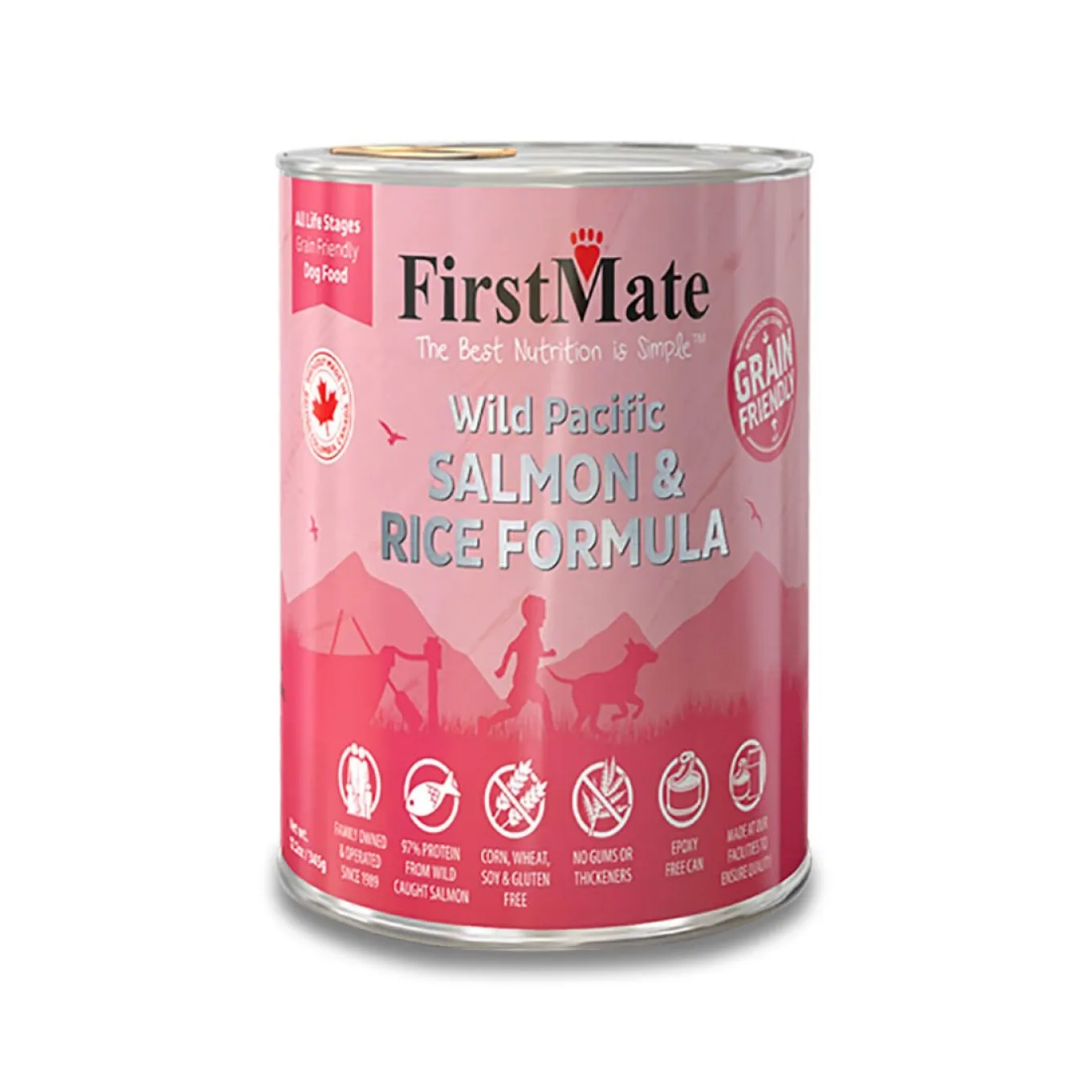 FirstMate Grain-Friendly Canned Wet Dog Food