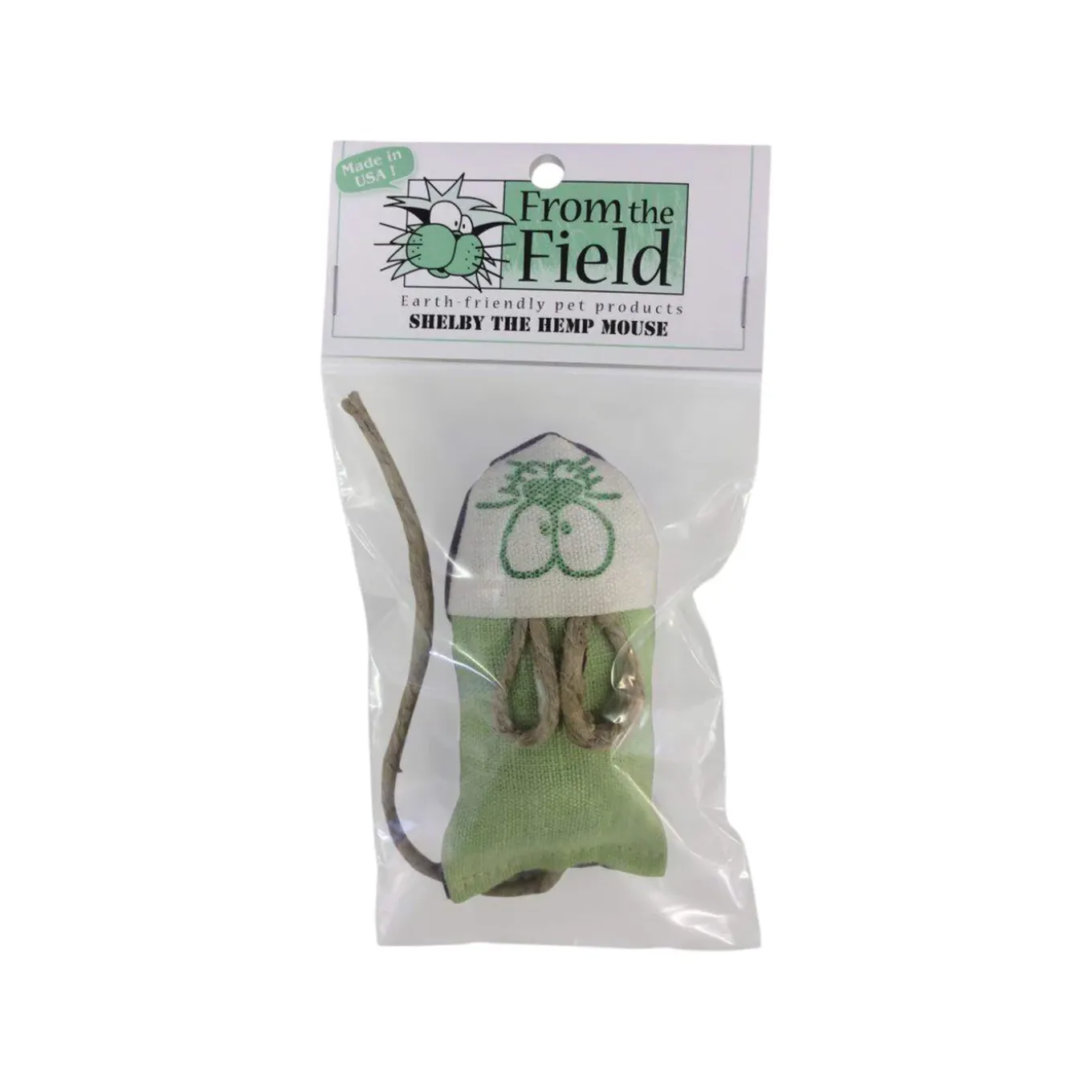 From the Field Shelby the Hemp Mouse Cat Toy