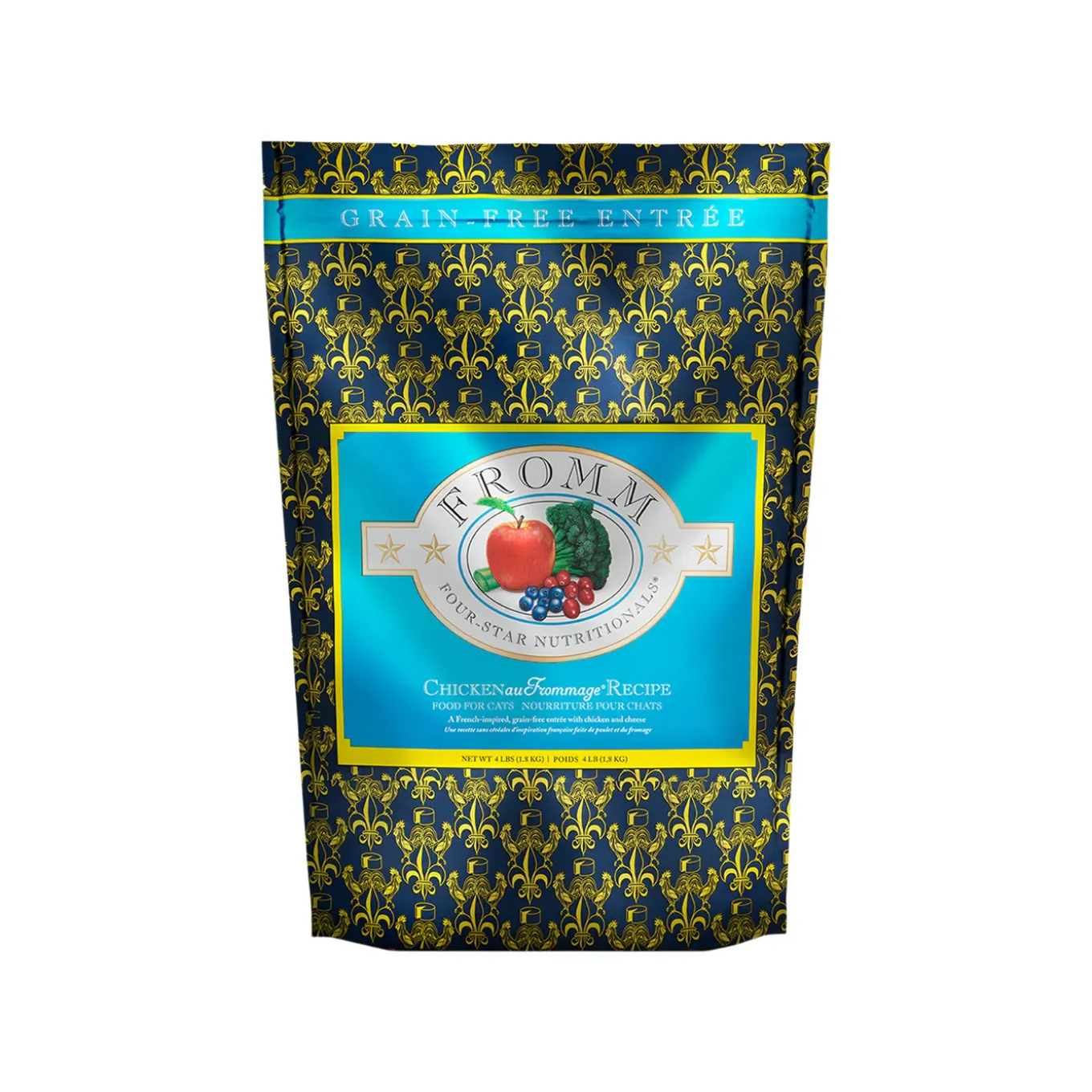 Fromm Four Star Chicken Au Frommage Grain Free Recipe Dry Cat Food