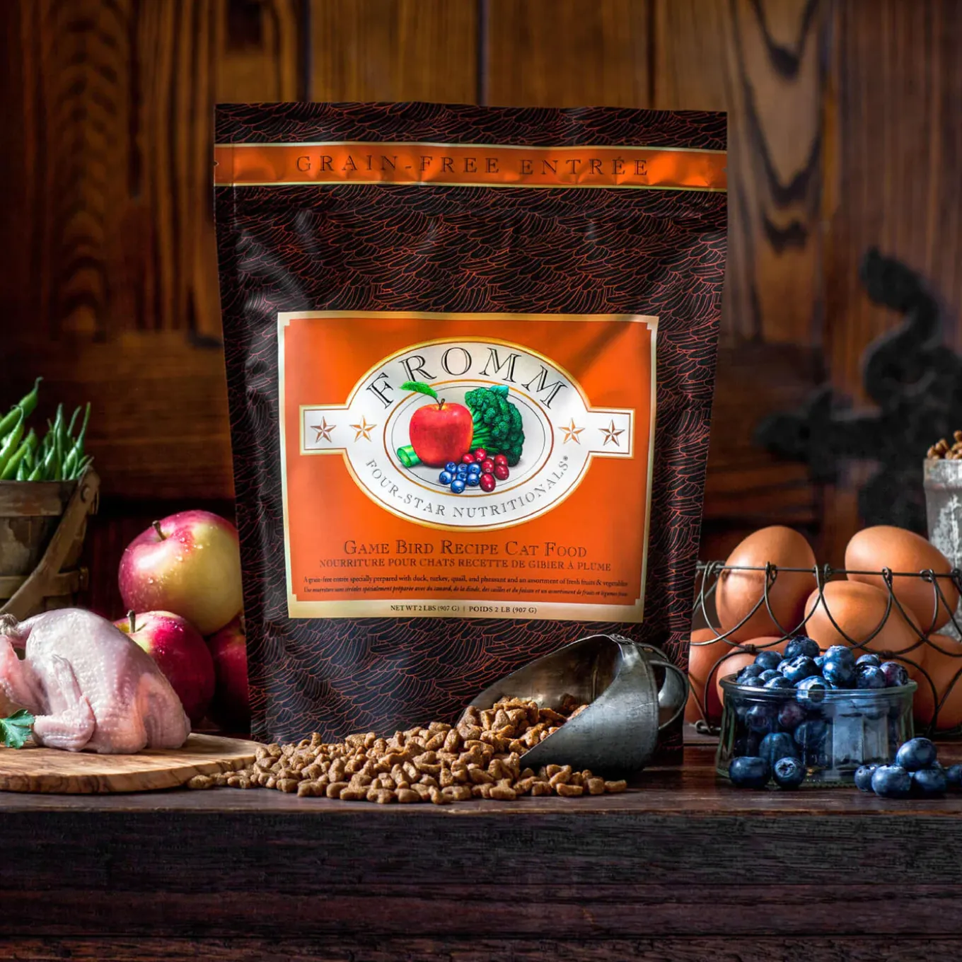 Fromm Four Star Grain Free Game Bird Recipe Dry Cat Food