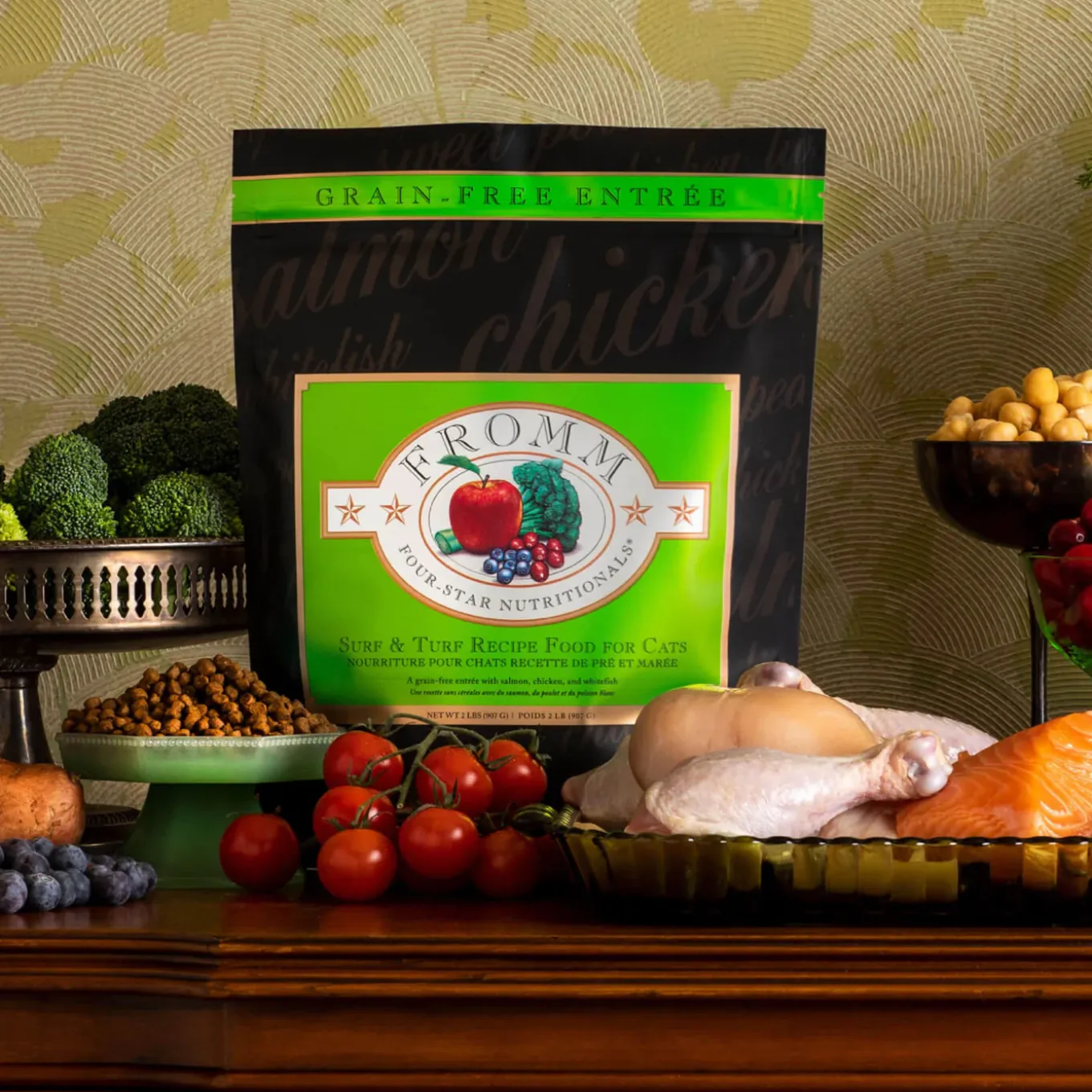 Fromm Four Star Grain Free Surf & Turf Dry Cat Food