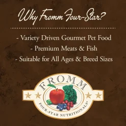 Fromm Four Star Duck A La Veg Grain Inclusive Recipe Dry Dog Food