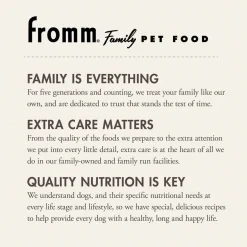Fromm Four Star Game Bird Grain Free Recipe Dry Dog Food