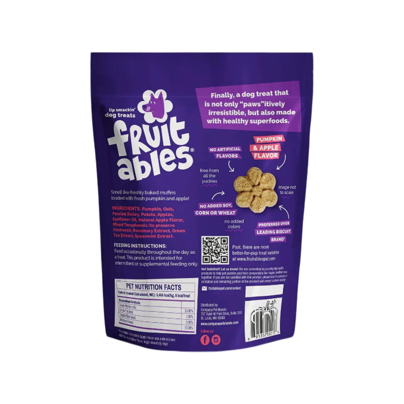 Fruitables Dog Treats