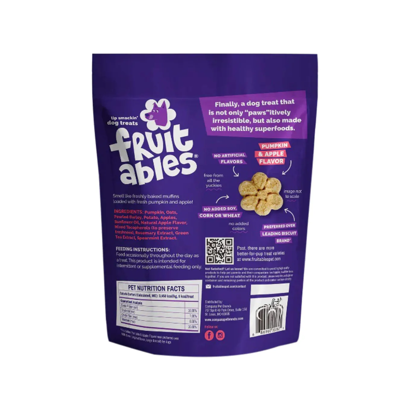 Fruitables Dog Treats
