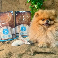 Furever Fierce Dehydrated Rabbit Feet for Dogs & Cats