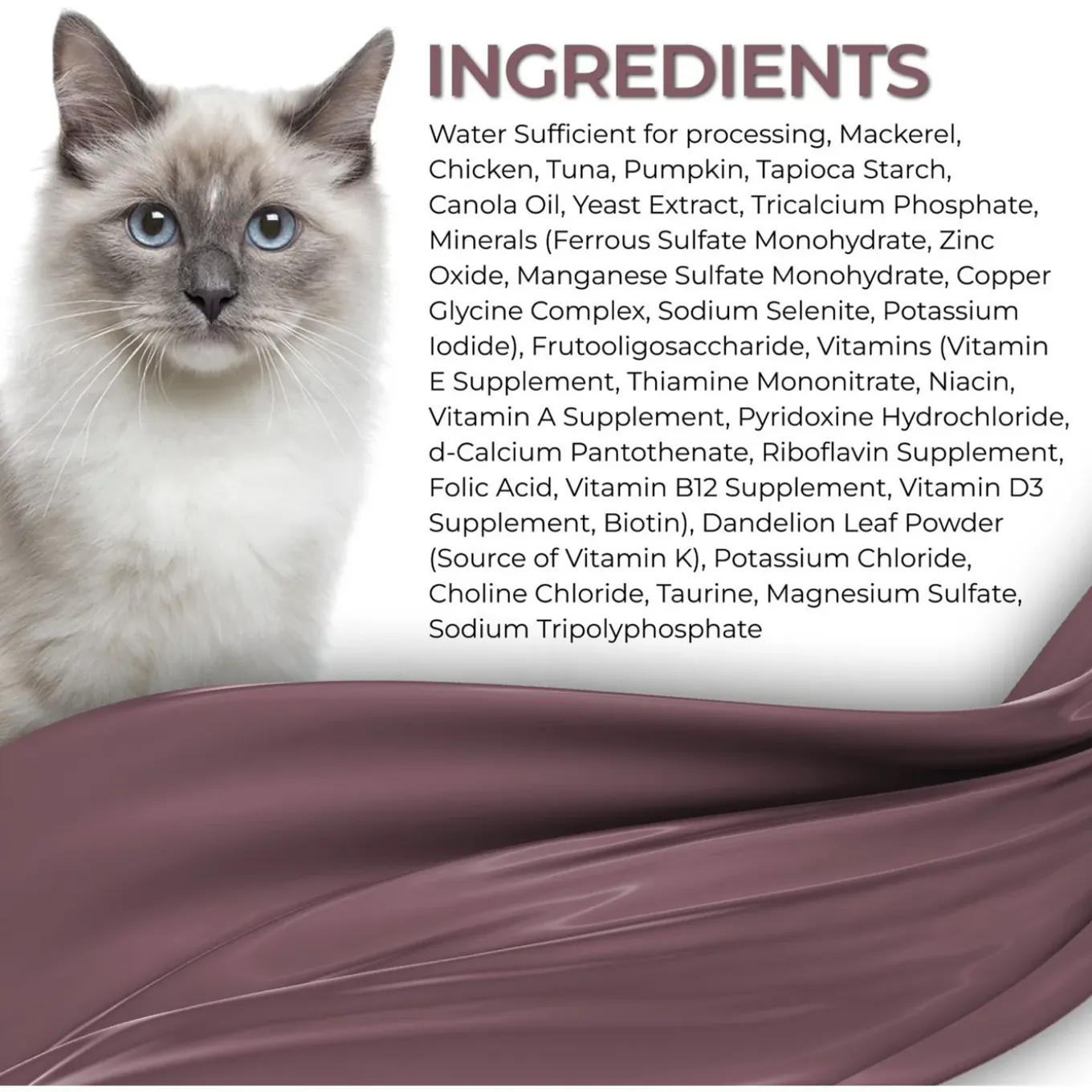 Fussie Cat Fine Dining Mousse Wet Cat Food With Pumpkin