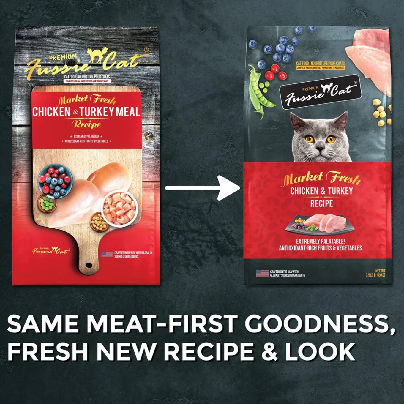 Fussie Cat Market Fresh Grain Free Dry Cat Food