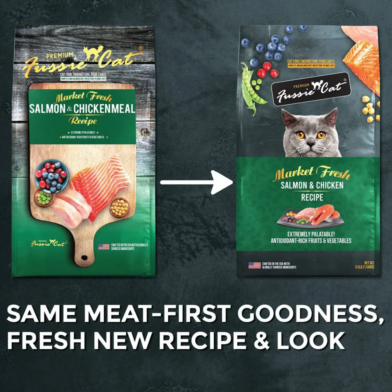 Fussie Cat Market Fresh Grain Free Dry Cat Food