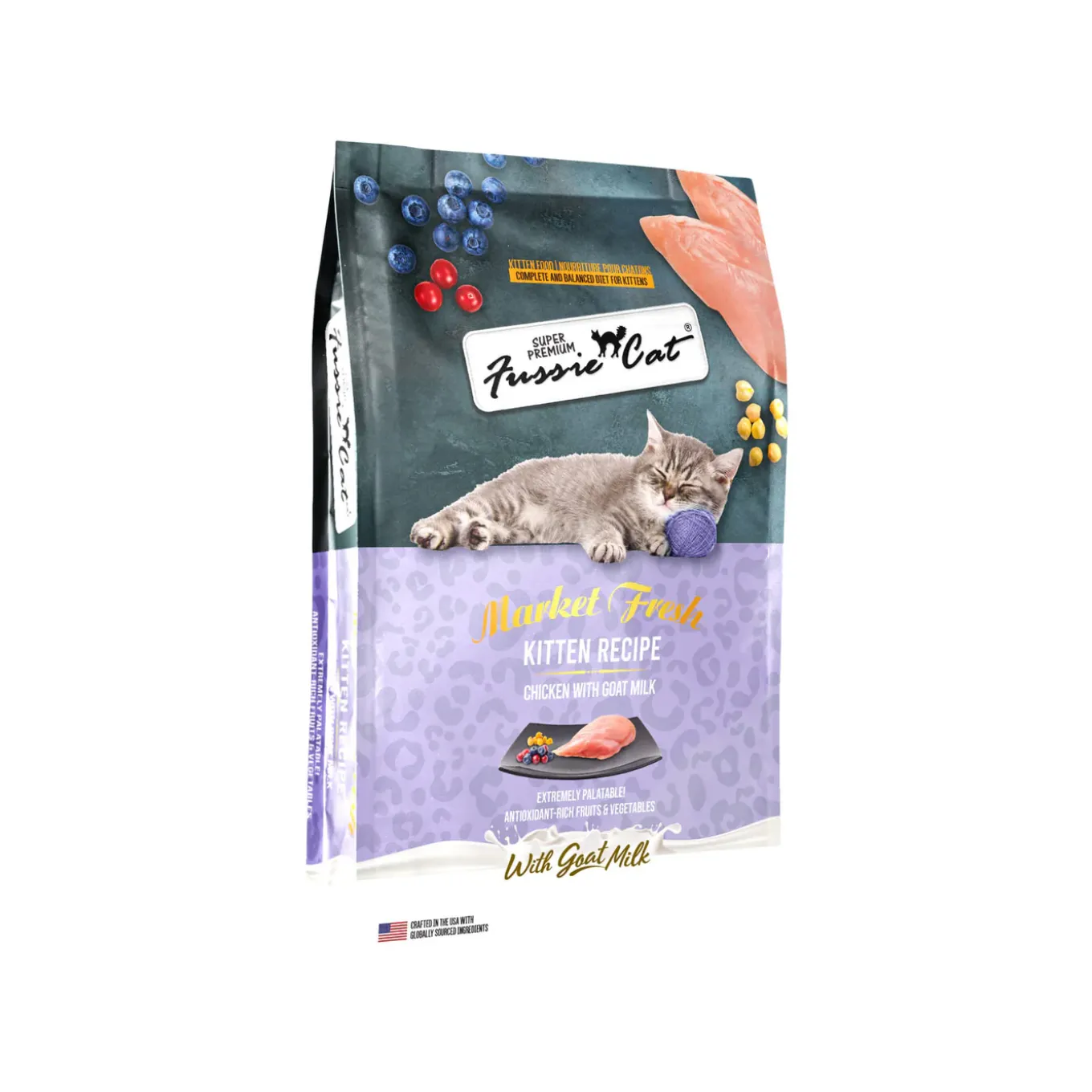 Fussie Cat Market Fresh Grain Free Dry Kitten Food