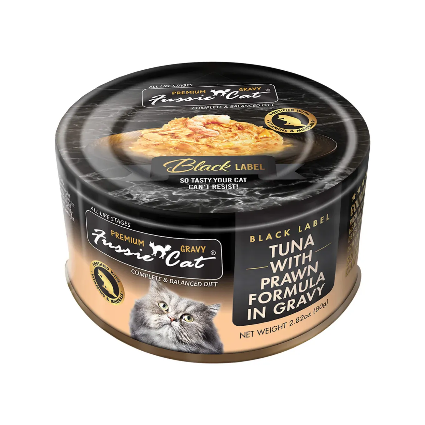 Fussie Cat Premium Gravy Black Label Cat Stews