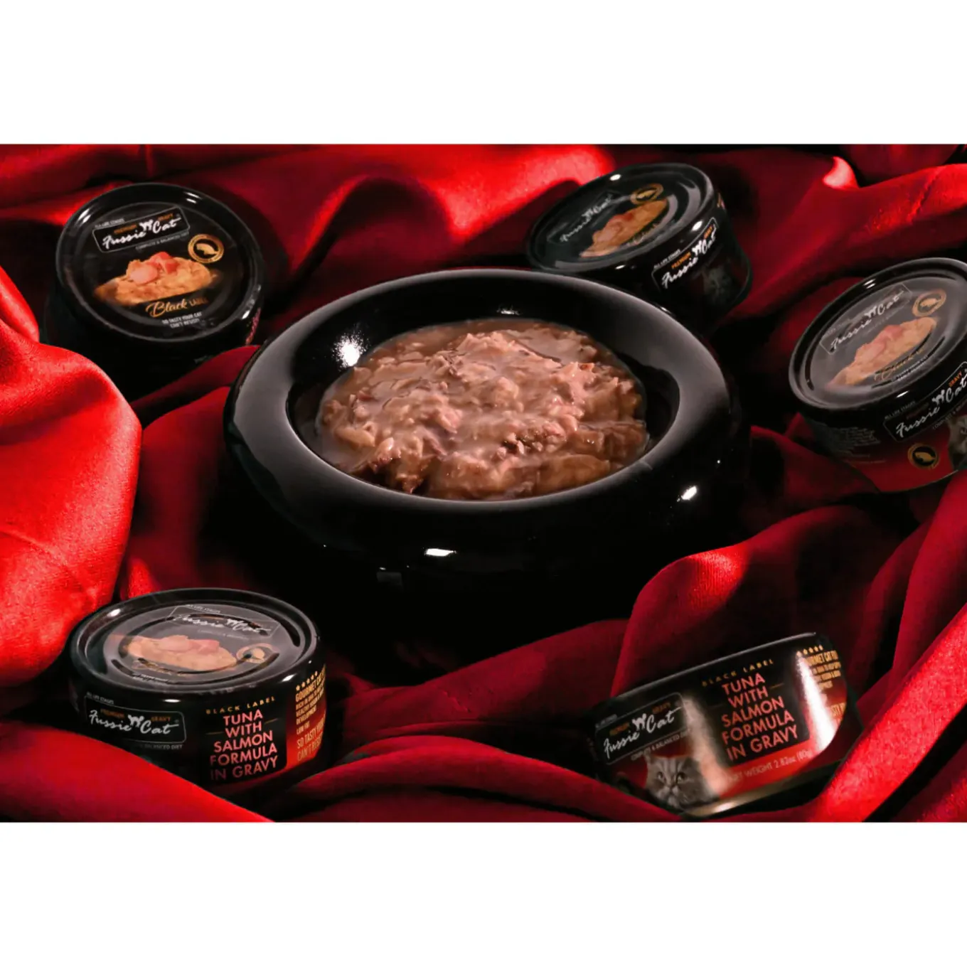 Fussie Cat Premium Gravy Black Label Cat Stews