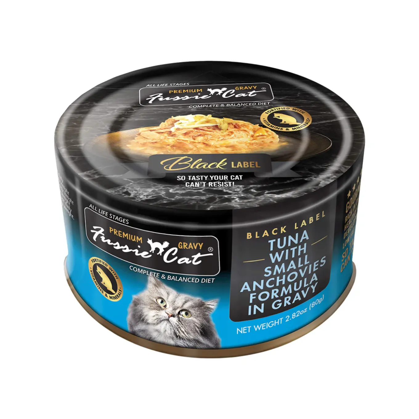 Fussie Cat Premium Gravy Black Label Cat Stews