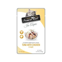 Fussie Cat Premium Pouch Wet Cat Food in Aspic