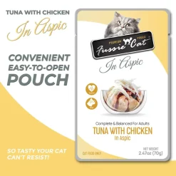 Fussie Cat Premium Pouch Wet Cat Food in Aspic