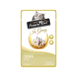 Fussie Cat Premium Pouch in Gravy Wet Cat Food