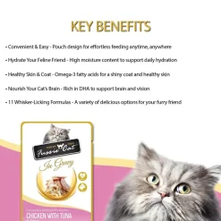 Fussie Cat Premium Pouch in Gravy Wet Cat Food
