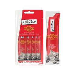 Fussie Cat Premium Puree in Goat Milk Lickable Cat Treats
