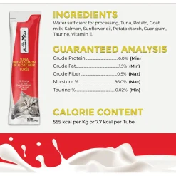 Fussie Cat Premium Puree in Goat Milk Lickable Cat Treats