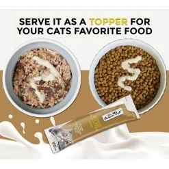 Fussie Cat Premium Puree in Goat Milk Lickable Cat Treats
