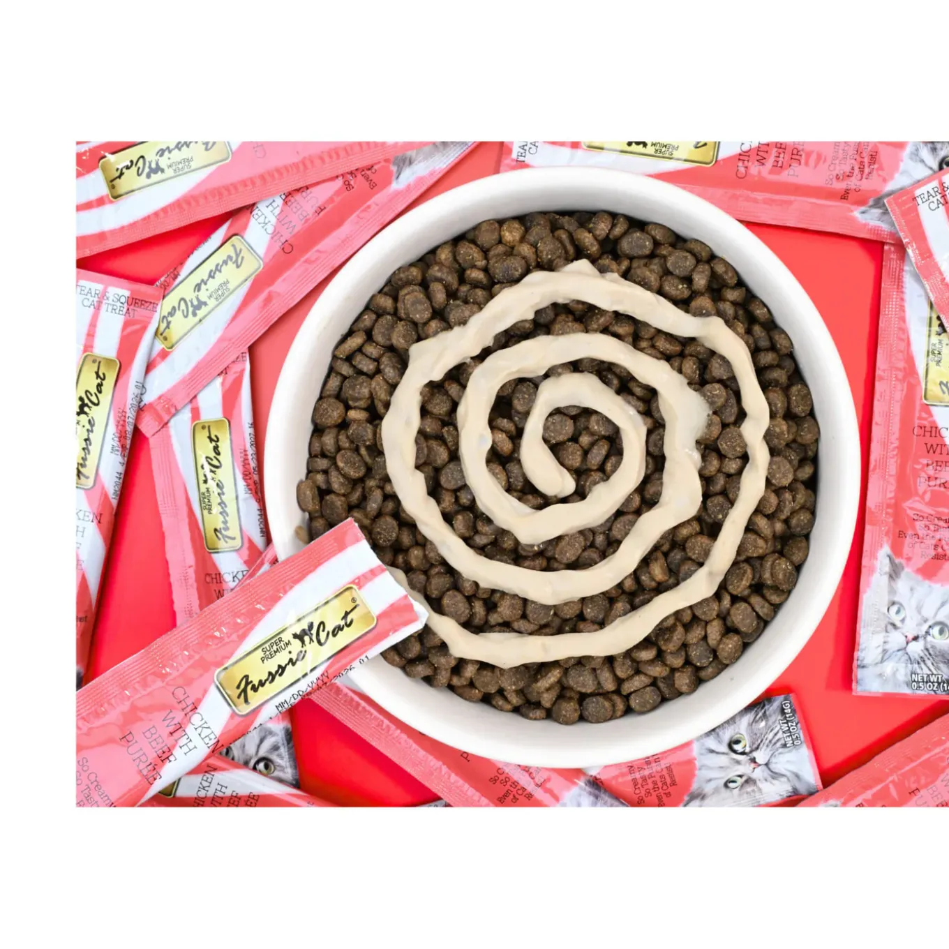 Fussie Cat Puree Cat Treat
