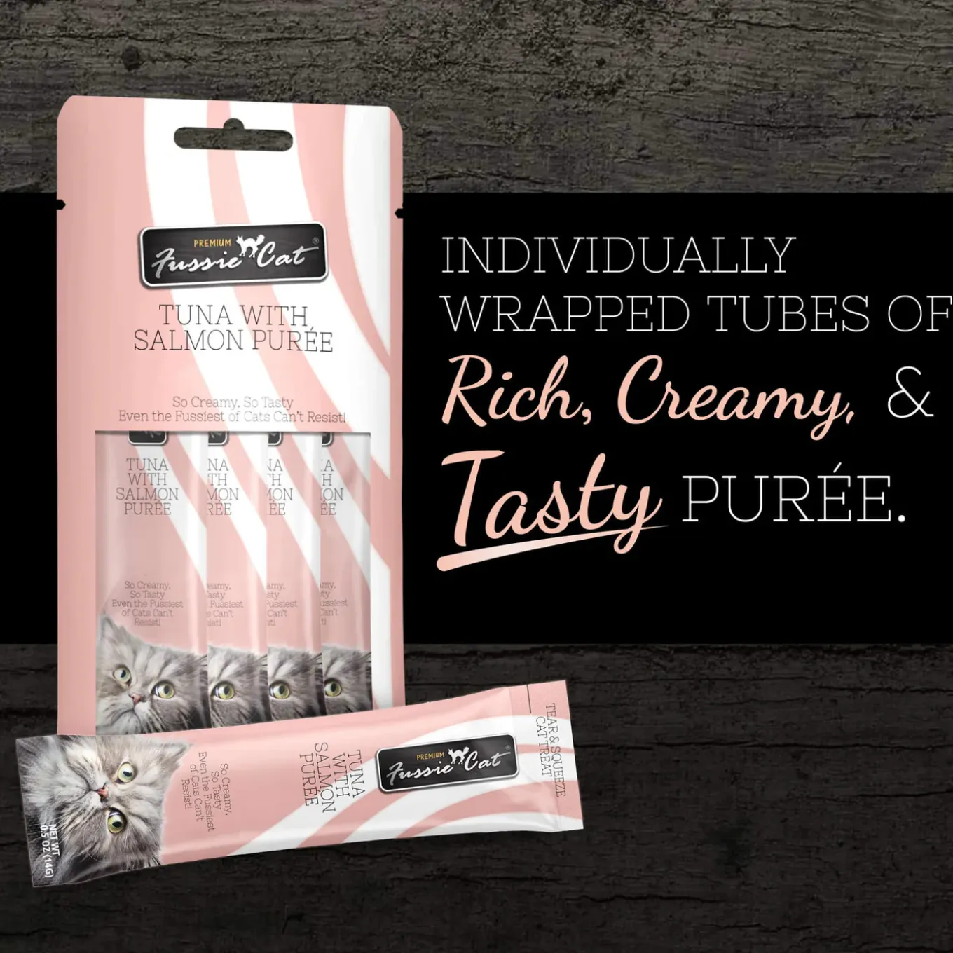 Fussie Cat Puree Cat Treat
