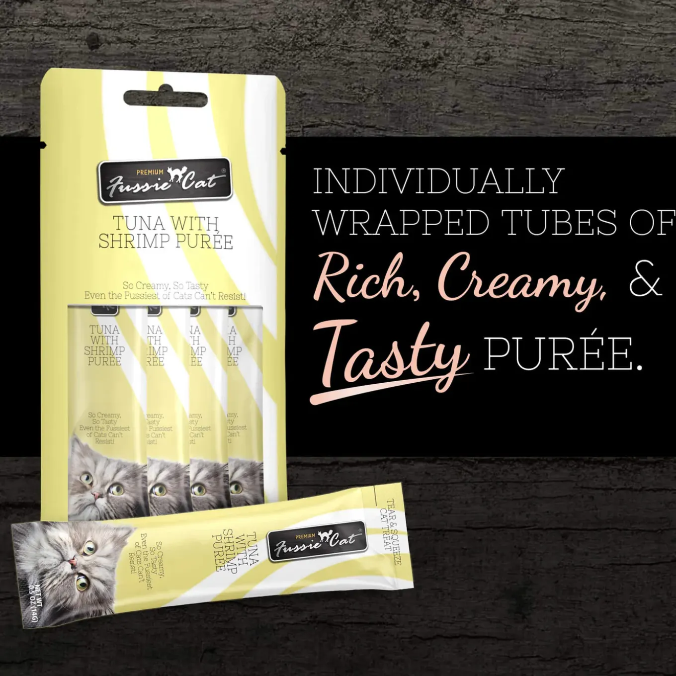 Fussie Cat Puree Cat Treat