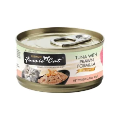 Fussie Cat Shredded Meat Canned Cat Food