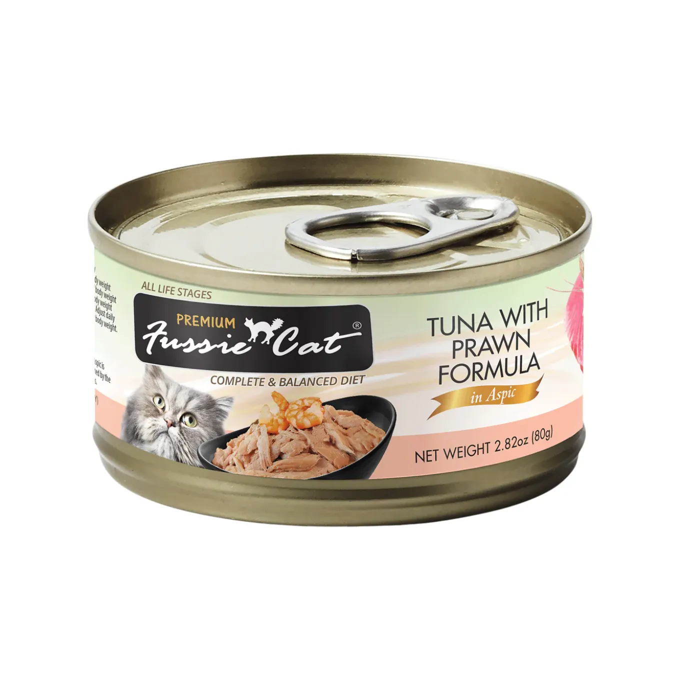 Fussie Cat Shredded Meat Canned Cat Food