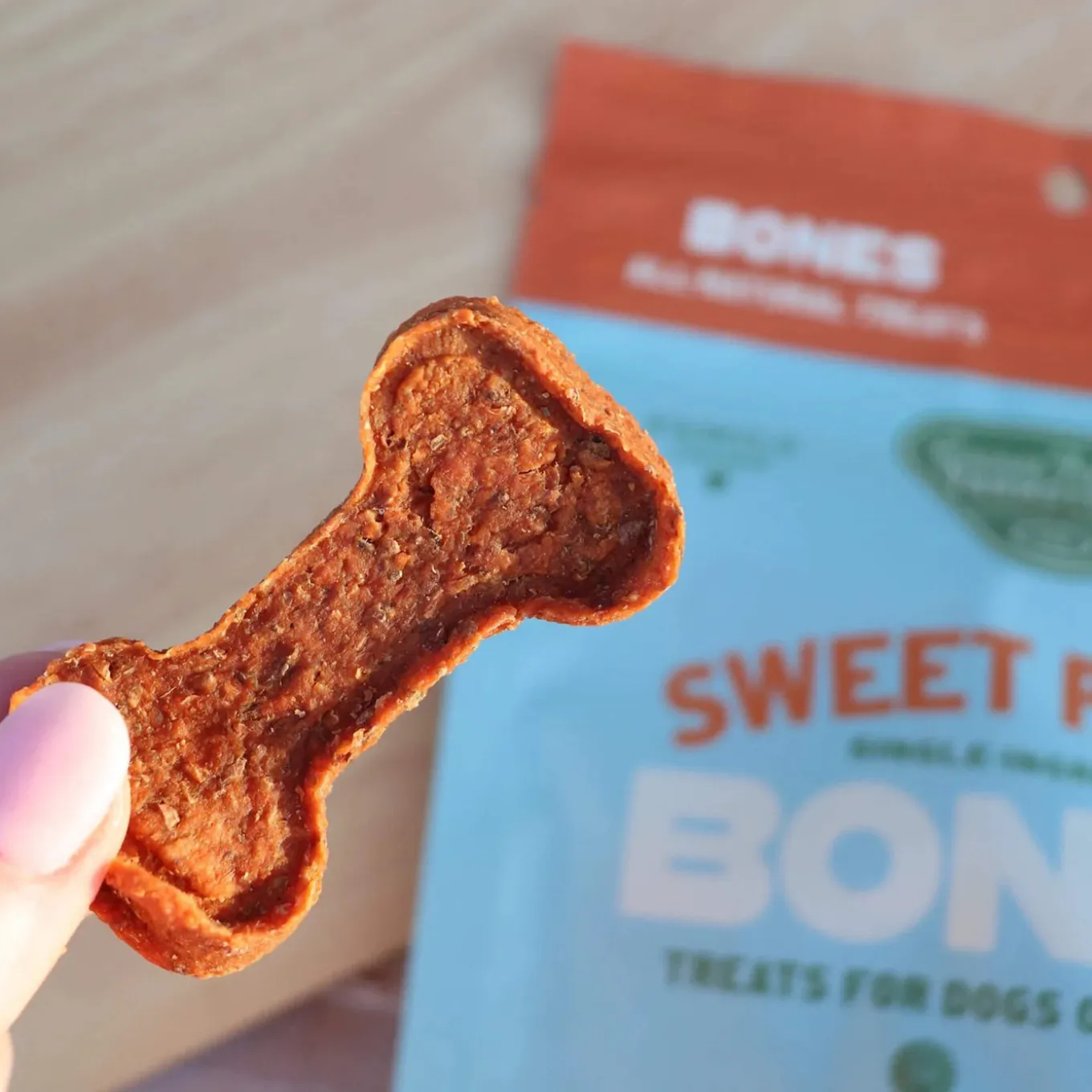 Gaines Family Farmstead Sweet Potato Bones Dog Treats
