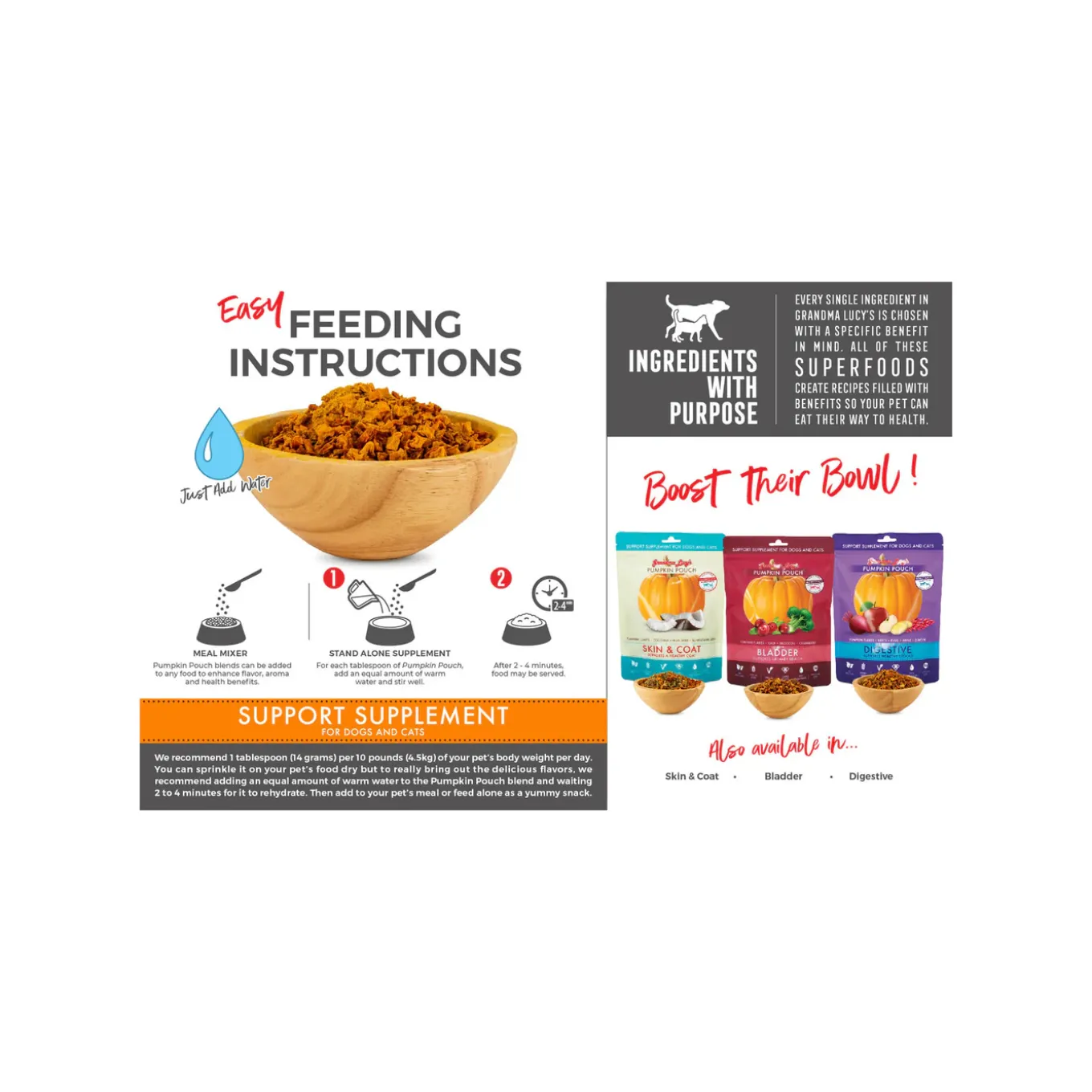 Grandma Lucy's Supplement for Dogs & Cats