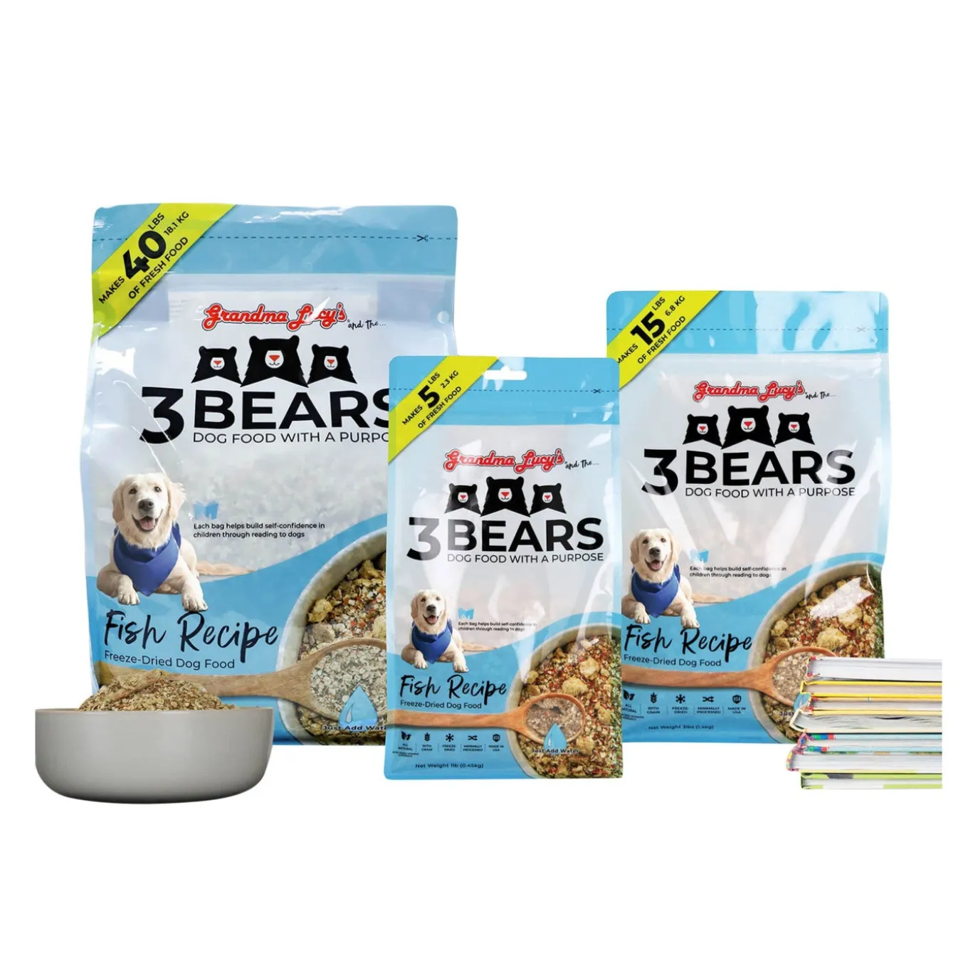 Grandma Lucy's 3 Bears Freeze Dried Dog Food