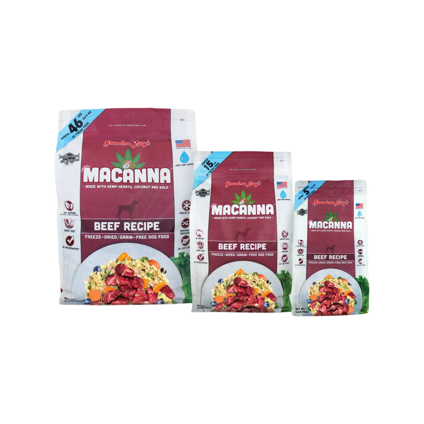 Grandma Lucy's Macanna Freeze Dried Dog Food