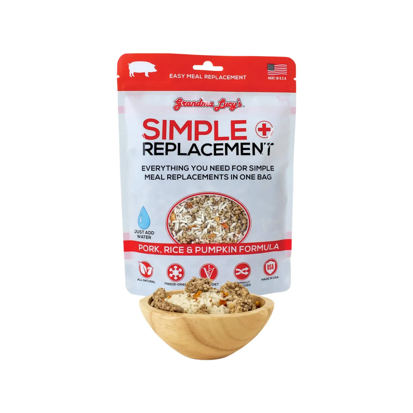 Grandma Lucy's Simple Replacement Freeze Dried Bland Diet Meal for Dogs