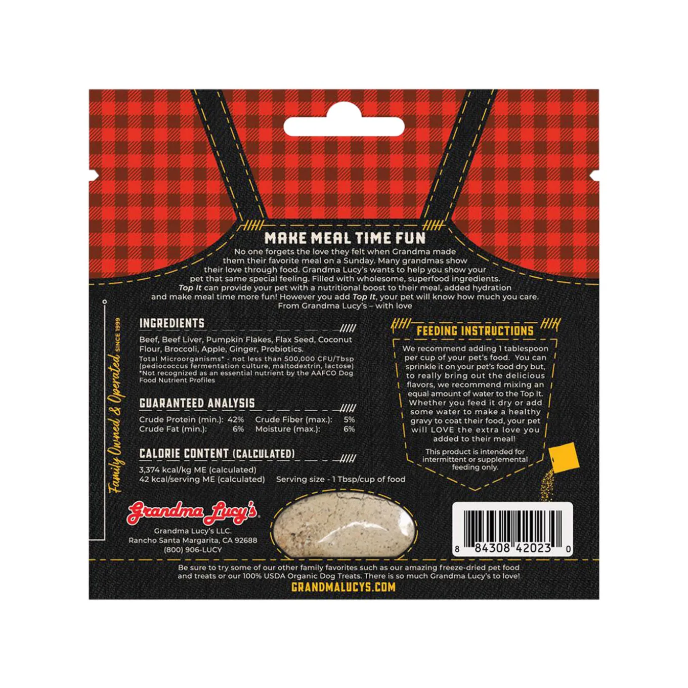 Grandma Lucy's Top It Dog & Cat Food Topper