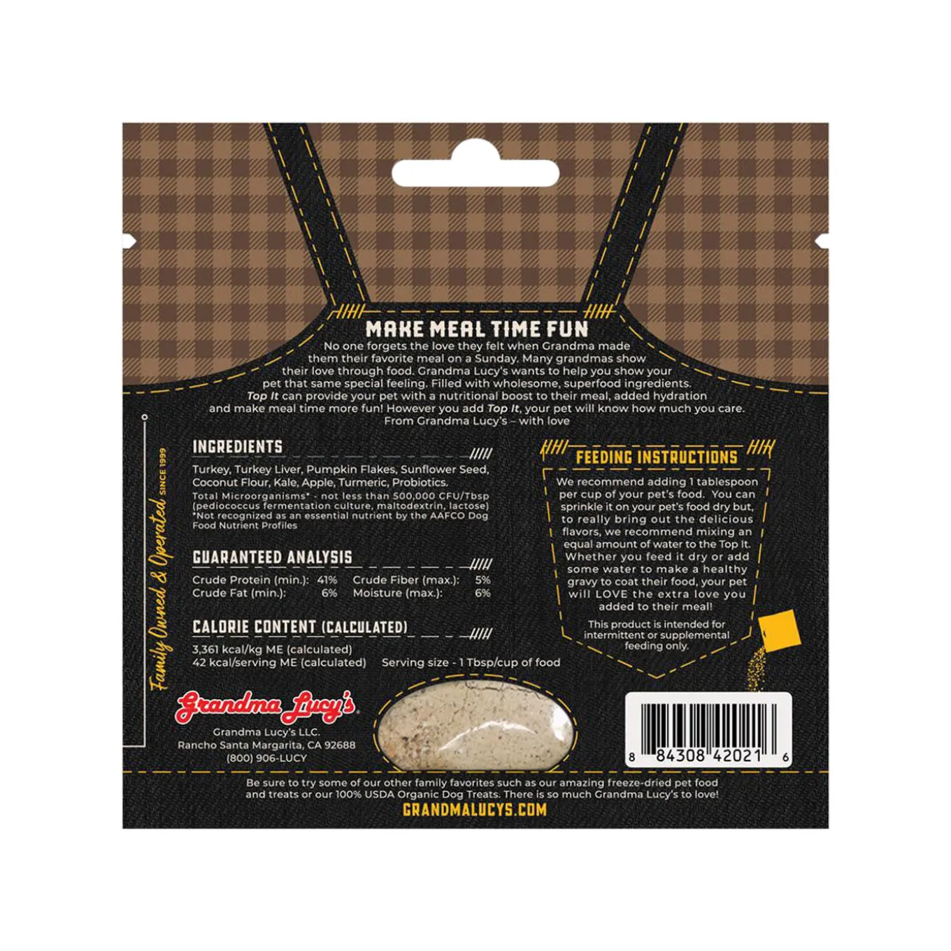 Grandma Lucy's Top It Dog & Cat Food Topper