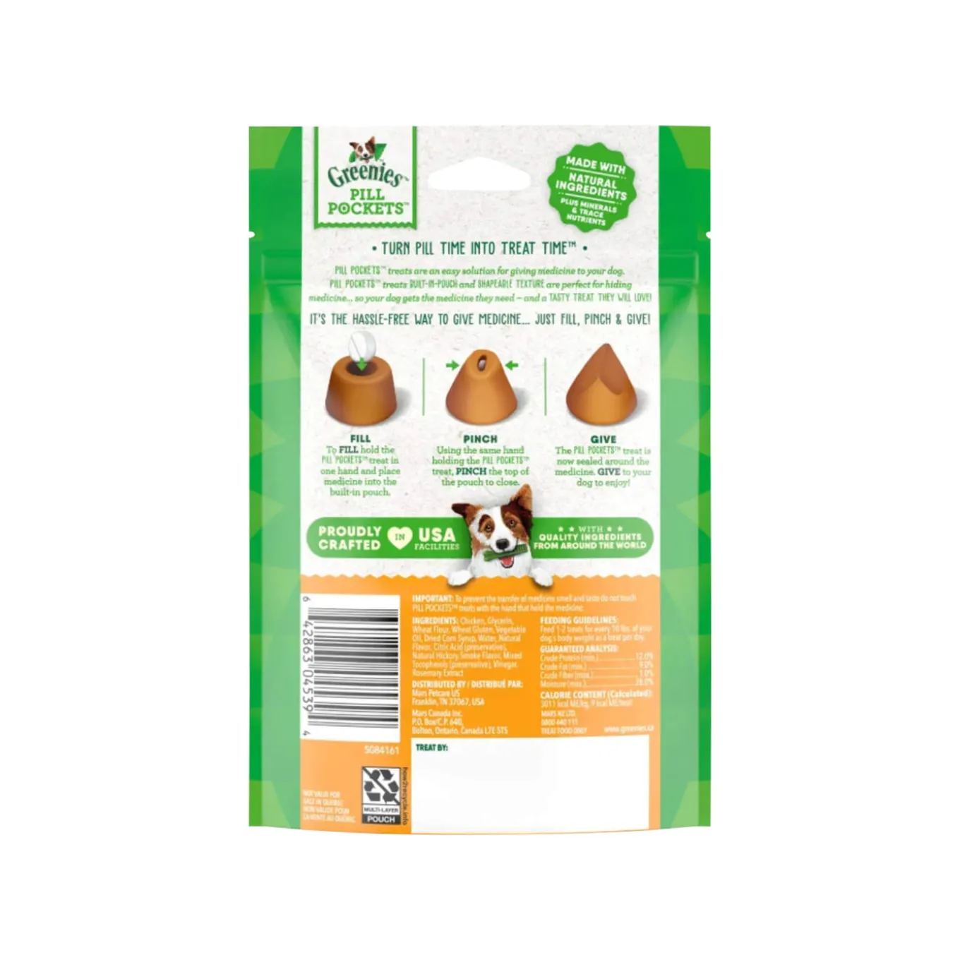 Greenies Pill Pockets Pill Delivery Dog Treats