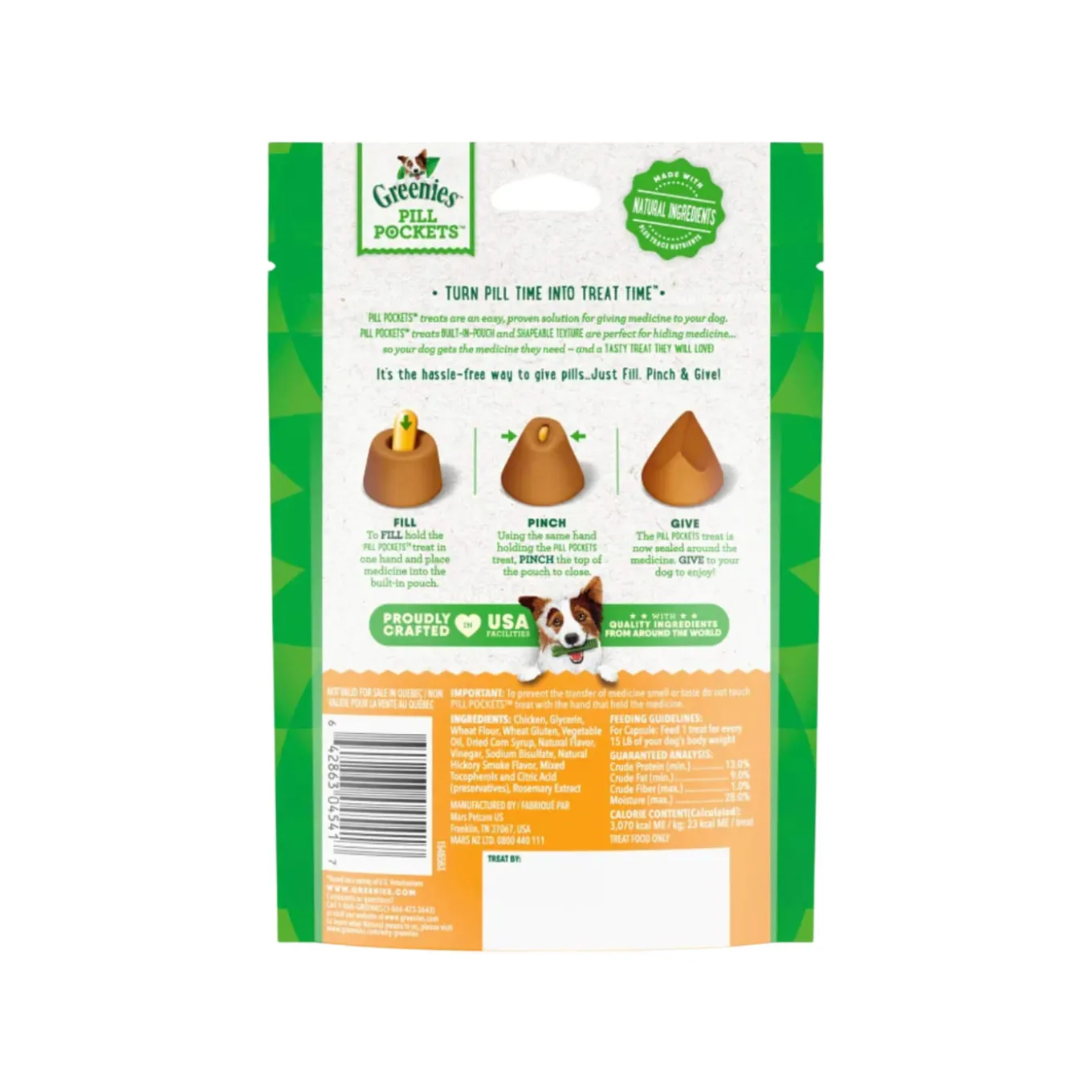Greenies Pill Pockets Pill Delivery Dog Treats