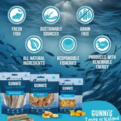 Gunni's Taste of Iceland Fish Baby Bites Dog Treats