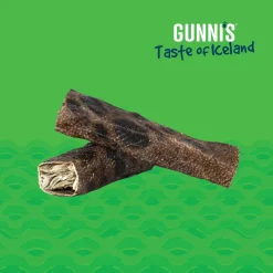 Gunni's Taste of Iceland Fish Skin Sticks Dog Treats