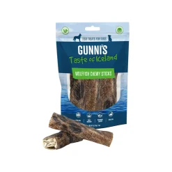 Gunni's Taste of Iceland Fish Skin Sticks Dog Treats