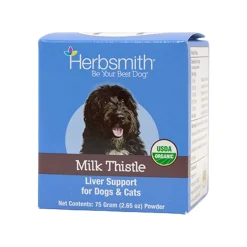Herbsmith Milk Thistle Powder Liver Supplement for Dogs & Cats