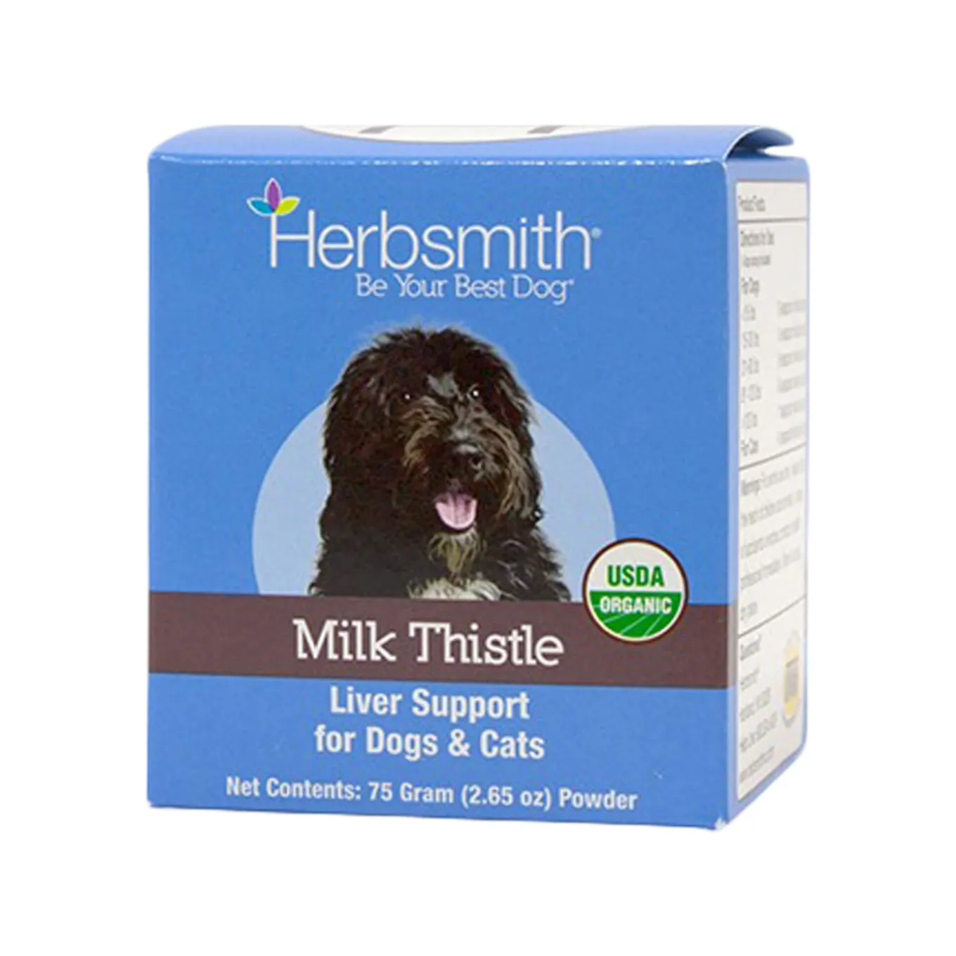 Herbsmith Milk Thistle Powder Liver Supplement for Dogs & Cats